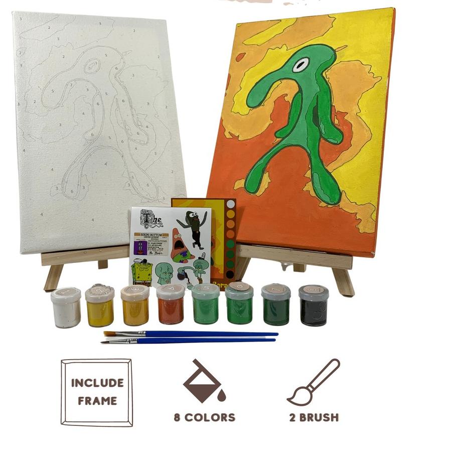 

Hemat Banget Paint By Number Kit [ Tampan dan Berani // Spongebob Squarepants ] - Cocoart.id I Kanvas 20 x 30 cm