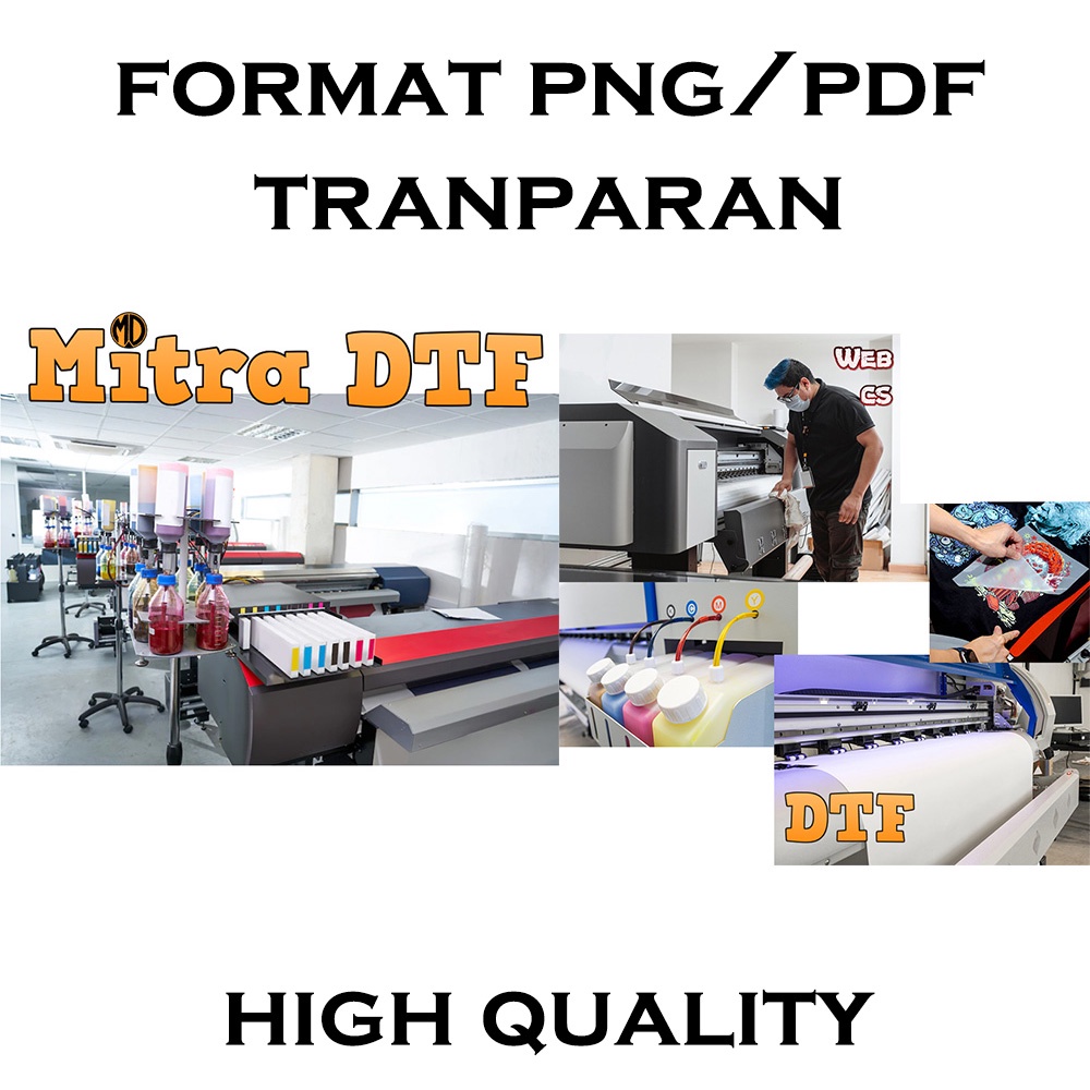 JASA PRINT DTF SIAP PRESS PRINT SABLON DTF 58 X 100 CM 6 PASS MODE