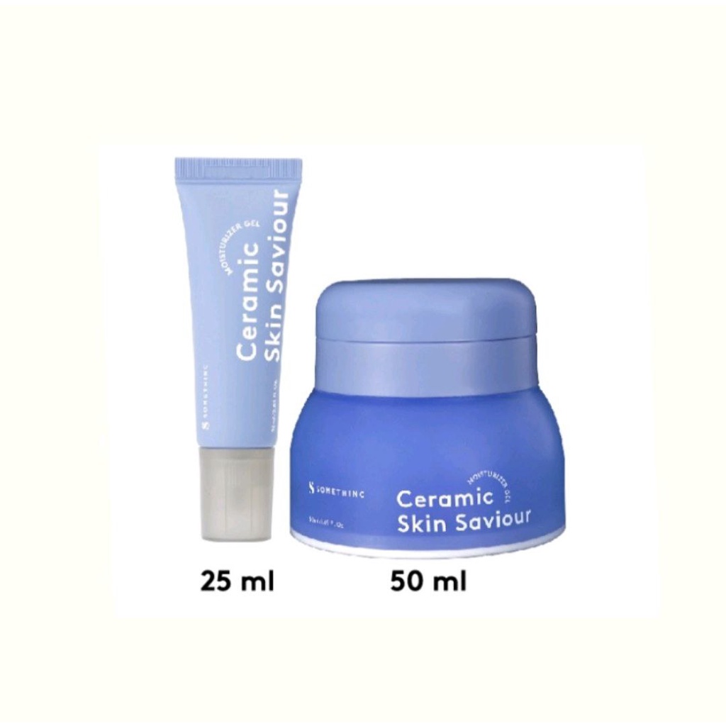 SOMETHINC CERAMIC SKIN SAVIOUR MOISTURIZER GEL / CREAM WAJAH 25ML