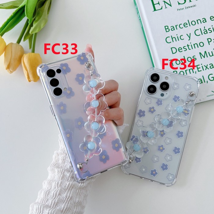 GS935 Soft Case Transparan Dengan Rantai Untuk iPhone 13 Pro Max 13 Mi