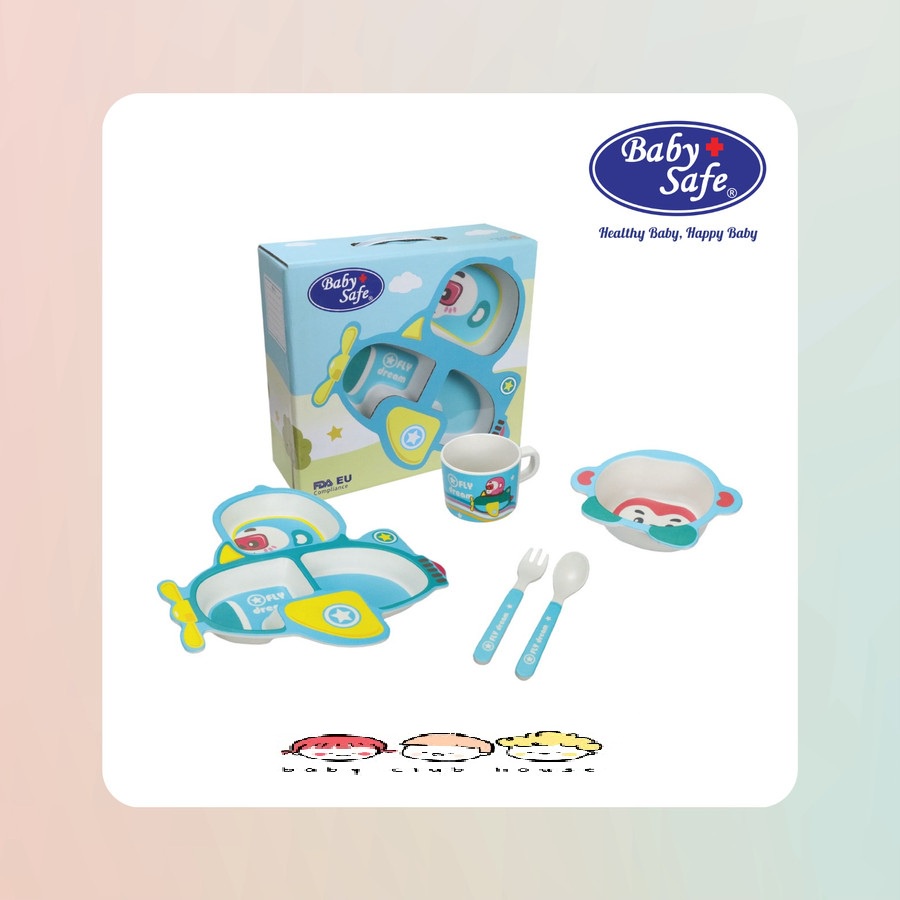 BabySafe Mealtime Collection / Baby Safe Tableware for Kids fs607, fs608 /Perlengkapan Makan