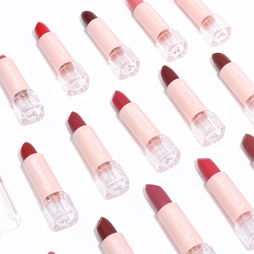 【COD】Lipstick Waterproof  Long Lasting Matte Lip Gloss Moisturizing Lip Glaze Original Import-CH