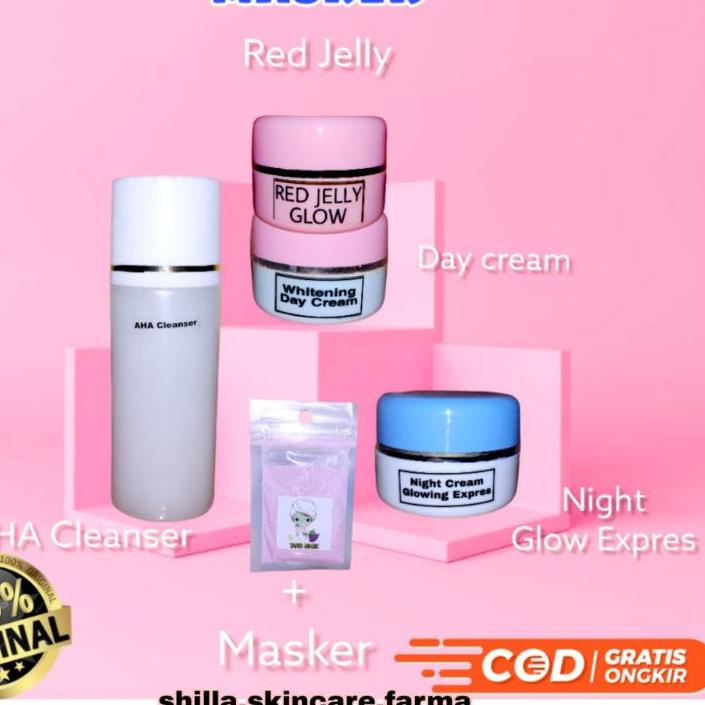 ❃ Paket 3in1 Wdc Original Glow Expres spc 5% spc 10% ♪