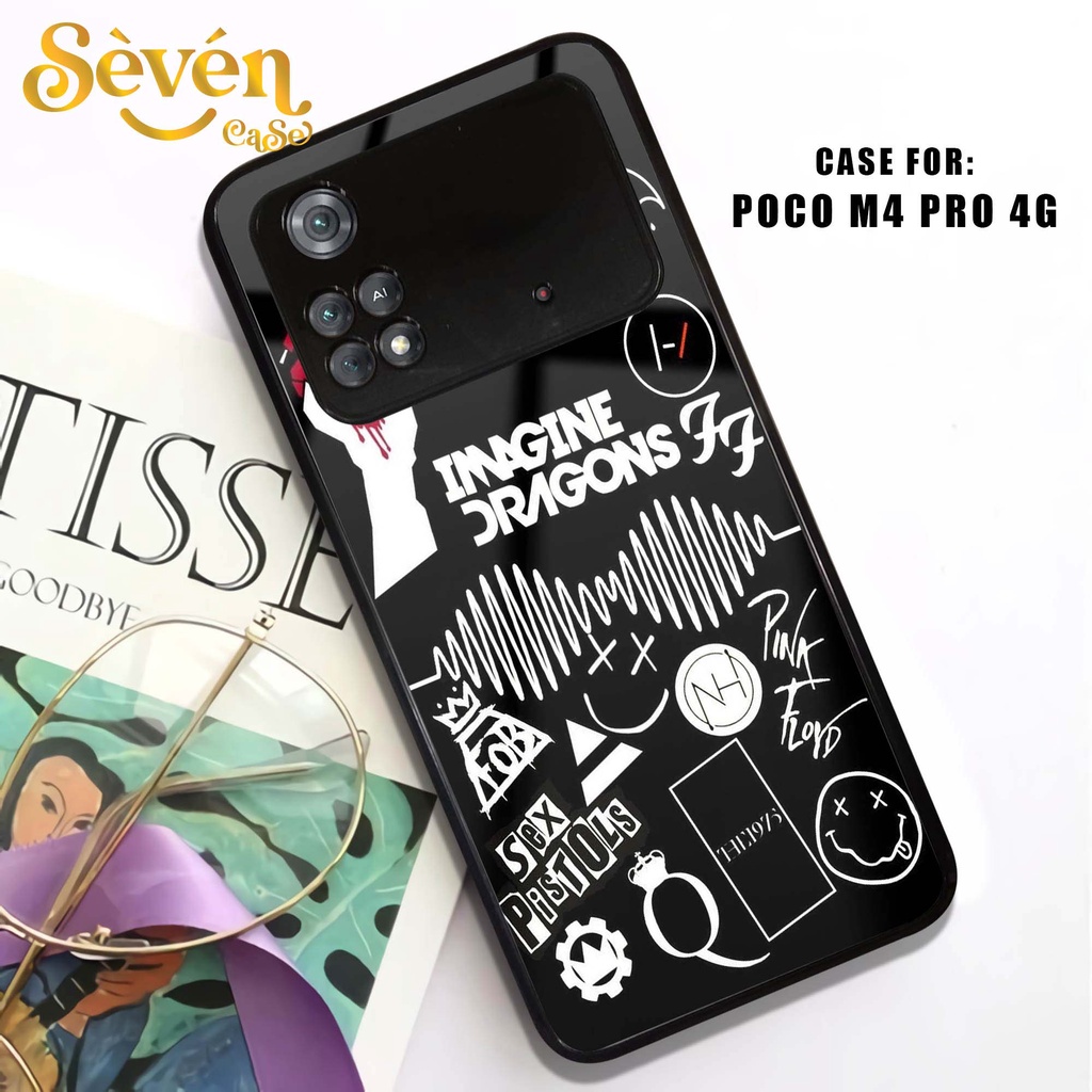 CASE POCO M4 PRO REDMI 9 9A 9C 10A  - Casing POCO M4 PRO Terbaru SEVEN CASE [ MOTIF POSTER ] Silikon