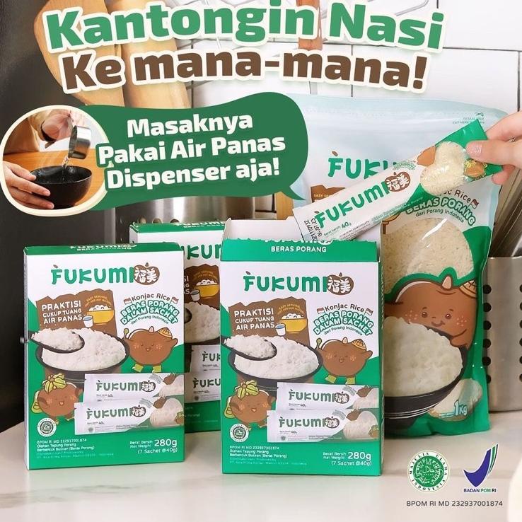 

Buy here Fukumi Beras Porang 1 Box Isi 7 Sachet Murah