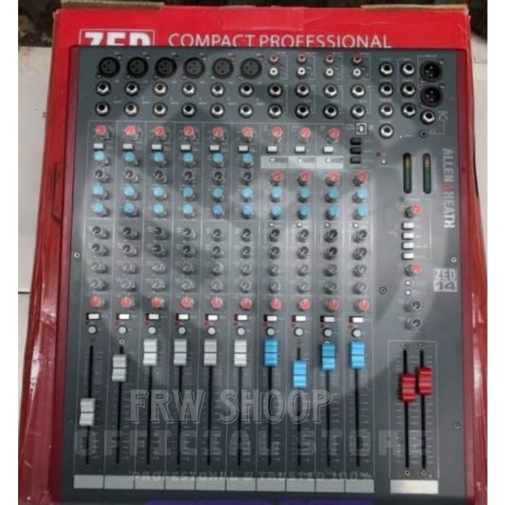 Mixer Allen Heath zed14 14channel allen heath&heath zed 14