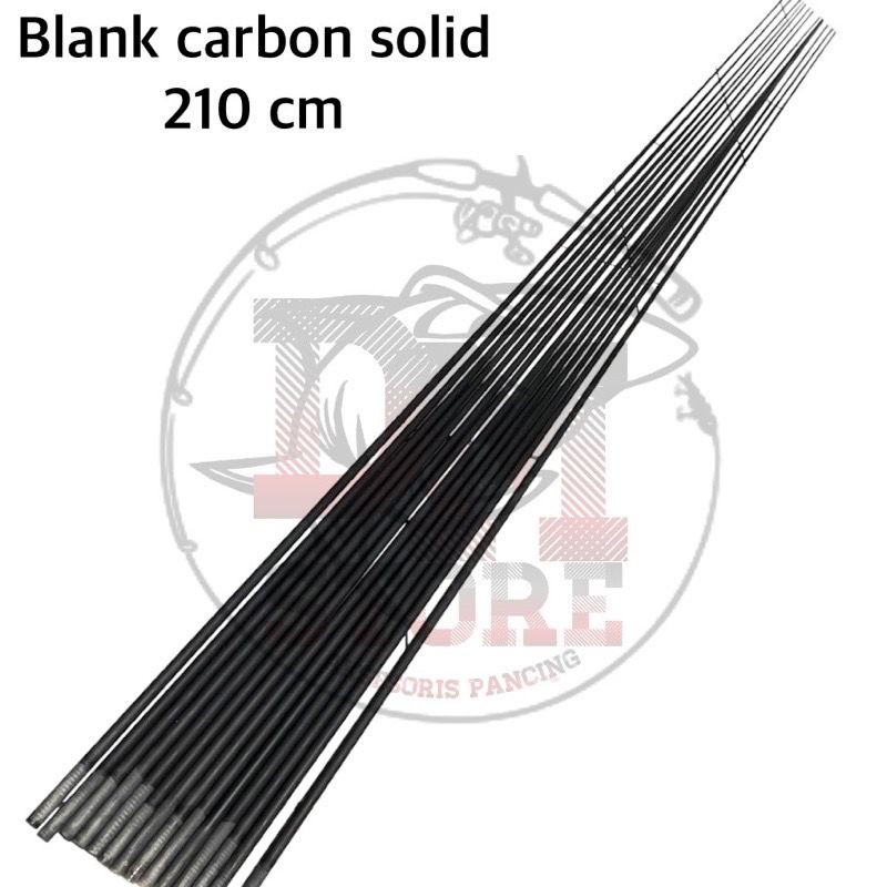 Blank solid carbon - blank rod solid carbon bukan sutet carbon