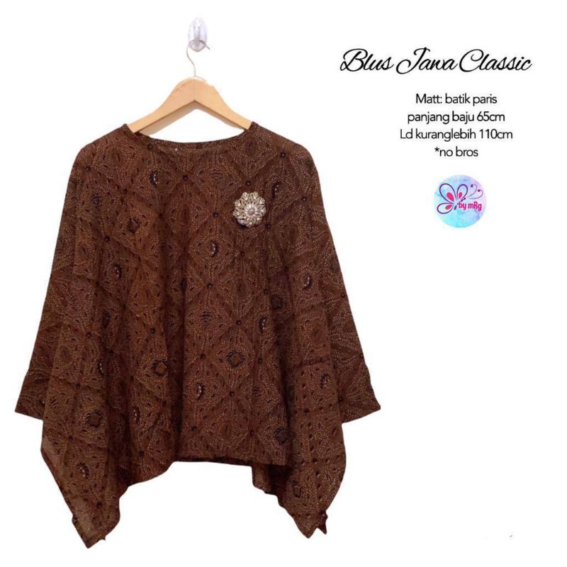 Blus batik Sidomukti Paris