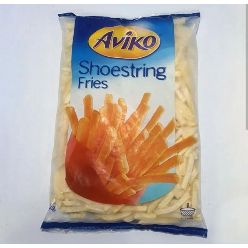 Aviko Kentang Soestring 1kg, Aviko Kentang Crinkle Cut 1kg