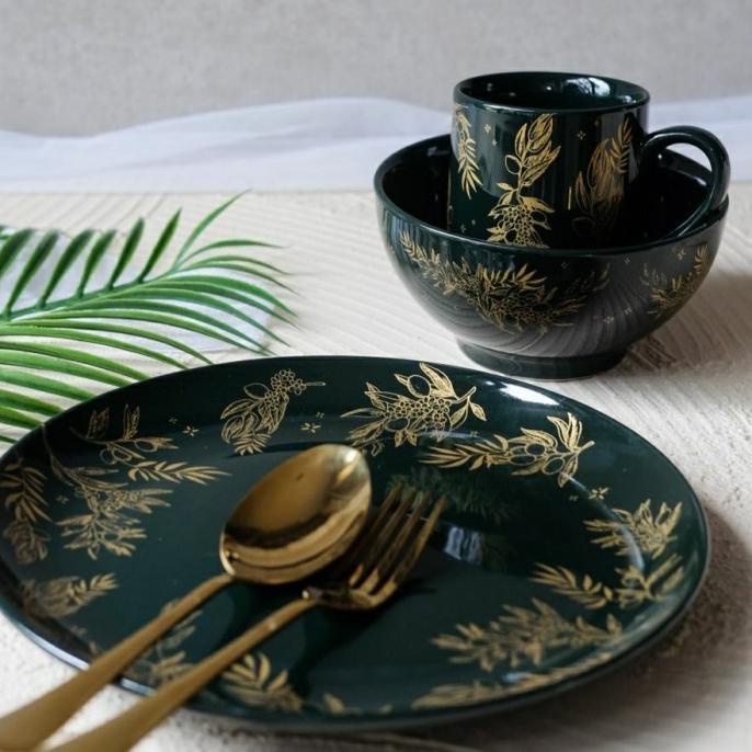 Hampers Lebaran Set Piring Keramik - Olive Garden