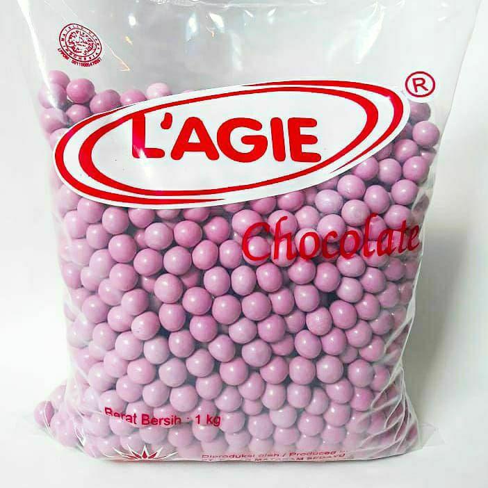 

™ Coklat Lagie miniball pink 1kg ( ready stock ) ♠