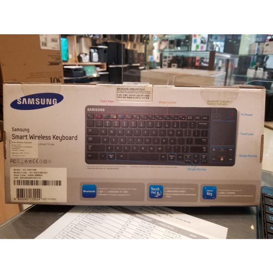 SAMSUNG ORIGINAL SMART WIRELESS KEYBOARD VG-KBD1000