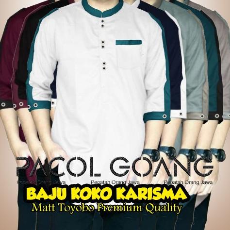TERBARU Baju Koko Karisma Matt Toyobo Premium Quality Baju Koko Pria Terbaru /BAJU KOKO PRIA/BAJU KO