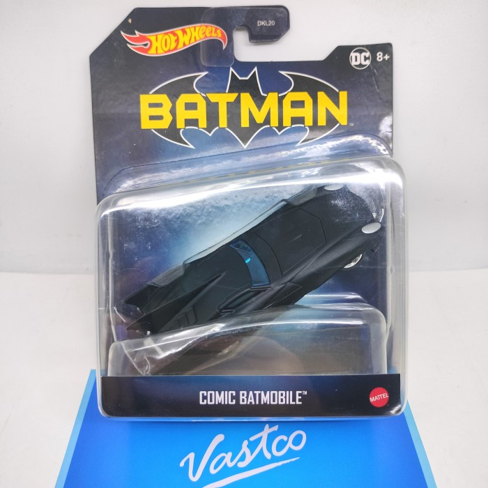 HOT WHEELS SKALA 1/50 DC BATMAN COMIC BATMOBILE HOTWHEELS BAN KARET