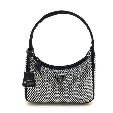 Tas Wanita Prada Re-Edition Crystal Tote Bag Kiara.Kach