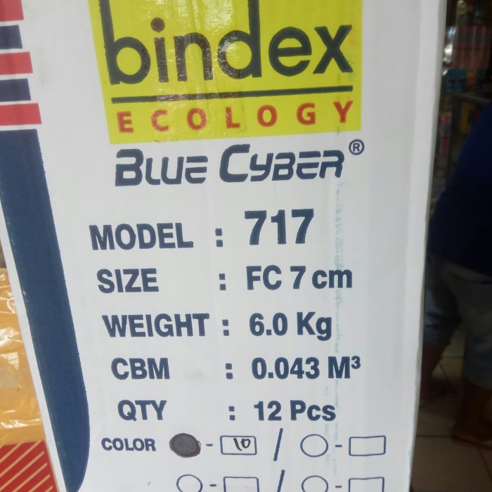 

Ordner Bindex 717 Folio Hitam Star Seller