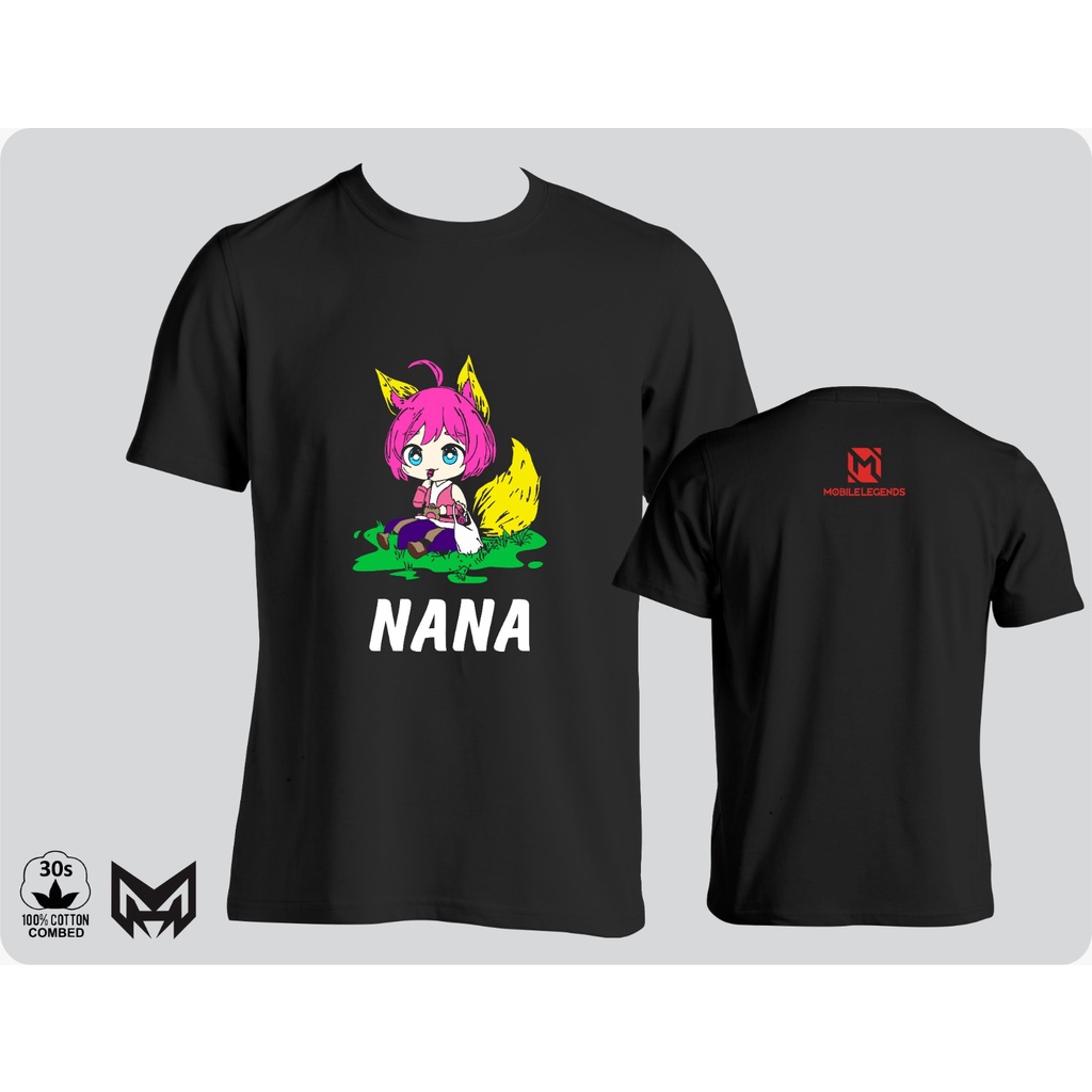 KAOS BAJU GAME MOBILE LEGEND NANA