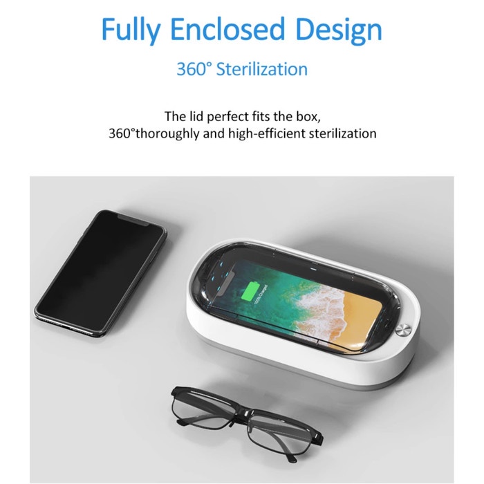 Terlaris Usams Ultraviolet Uv Sterilizer Disinfection Box Uvc Uv-C Phone Hp