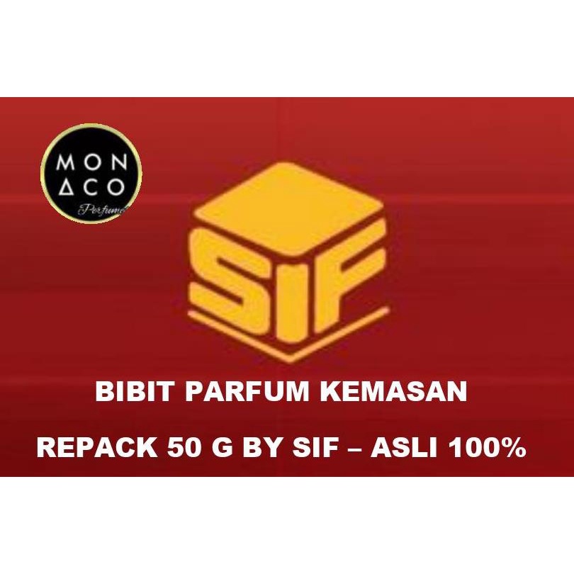 BIBIT PARFUM KEMASAN REPACK 50 G BY SIF - ASLI 100%