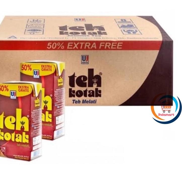 

۝ Teh Kotak Jasmine 300 ml 1 Dus Isi 24 pcs ☼