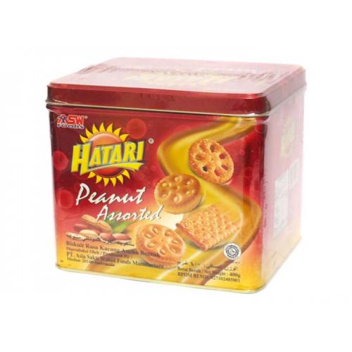 

[400 Gram] ASW HATARI PEANUT ASSORTED KALENG 400 GR