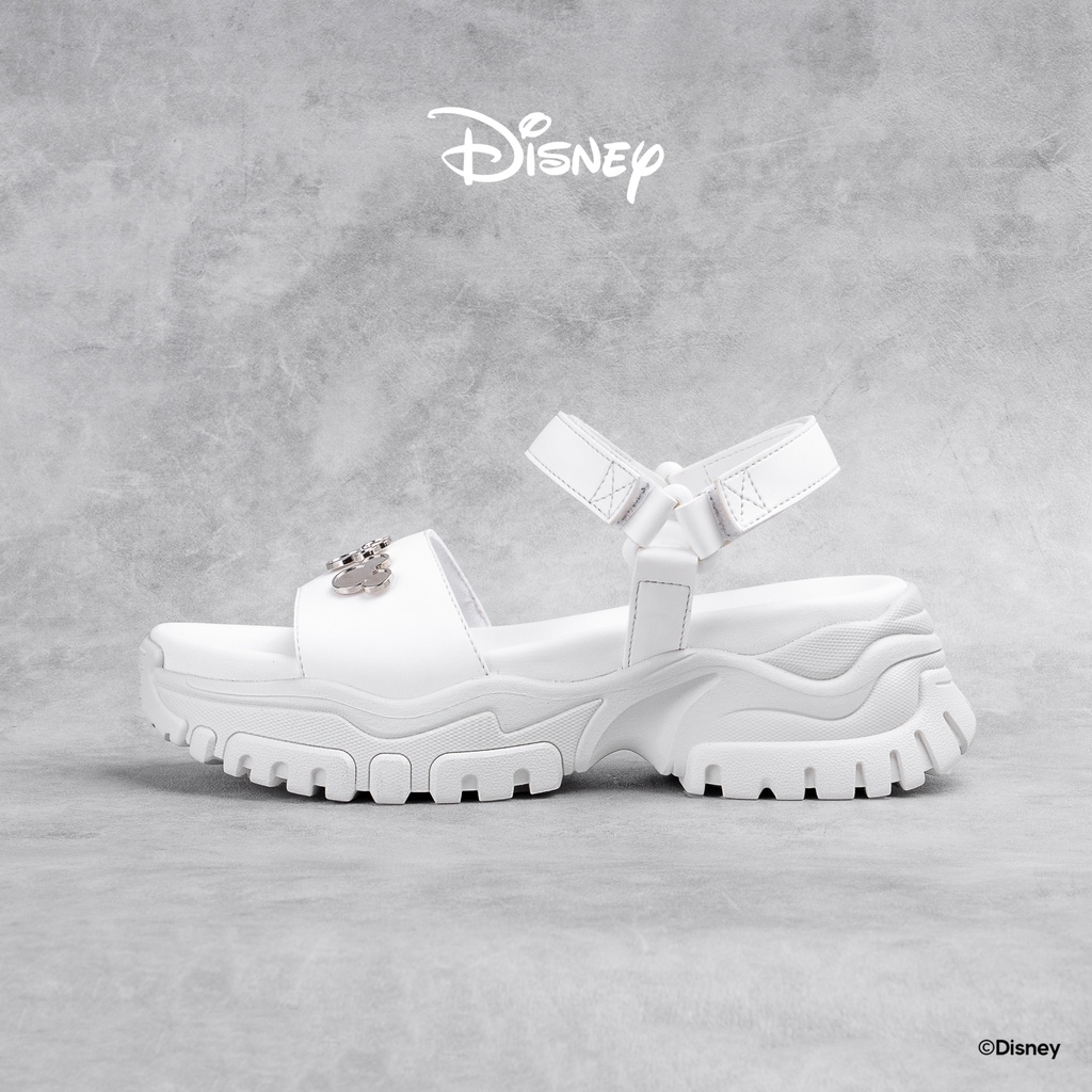 KRONIKEKL DISNEY B&amp;W CHUNKY SANDALS WHITE