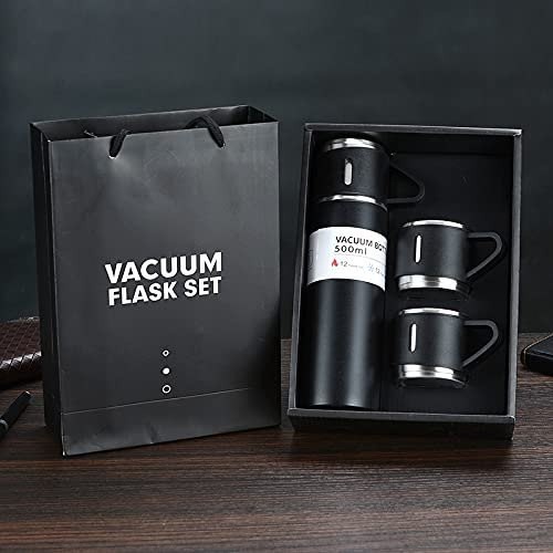 TERMOS SULTAN VACUUM FLASK SET 3IN1 - THERMOS VACUUM 500ML FLASK GIFT SET PREMIUM WITH BOX DAN PAPERBAG