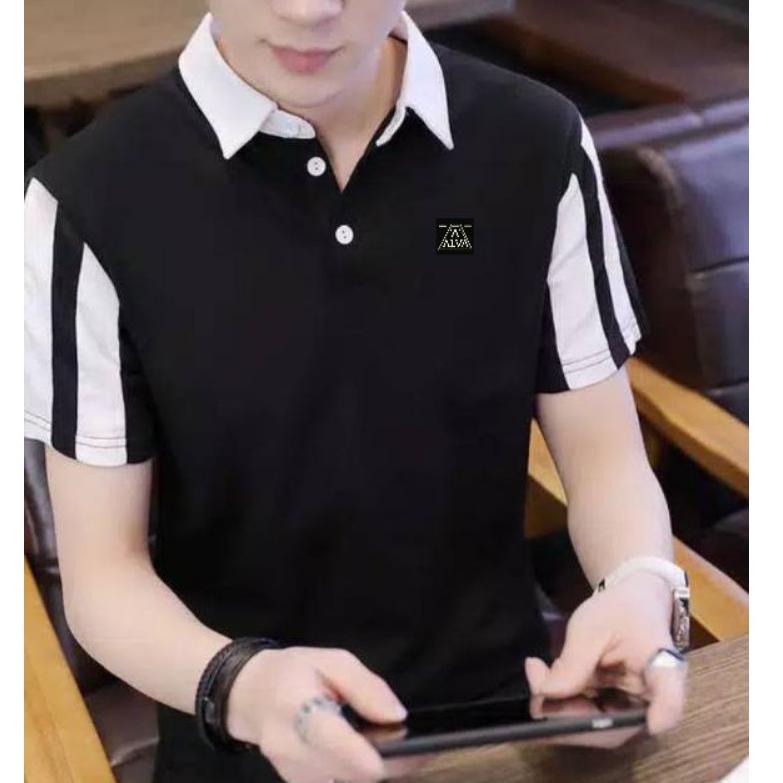 [ART. 8181] Kaos pendek Pria ll Kaos Lengan Pendek Pria Distro cotton Combed 24 S Bandung 07