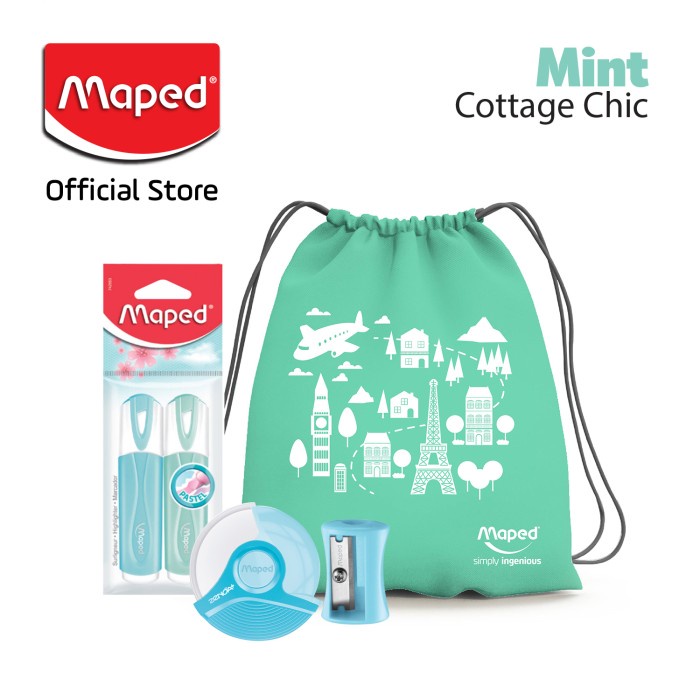 

Maped Paket Pastel Mint Cottage Chic