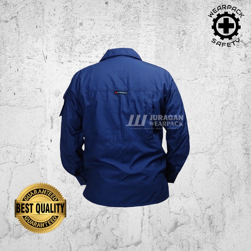 Wearpack Kerja Smart Engineer Series Warna Biru Navy