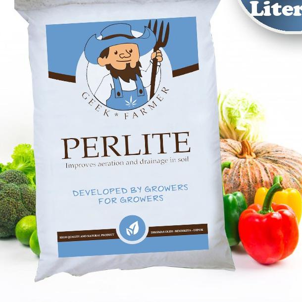 ❃ Media Tanam Perlite Premium (Geek Farmer) ☁