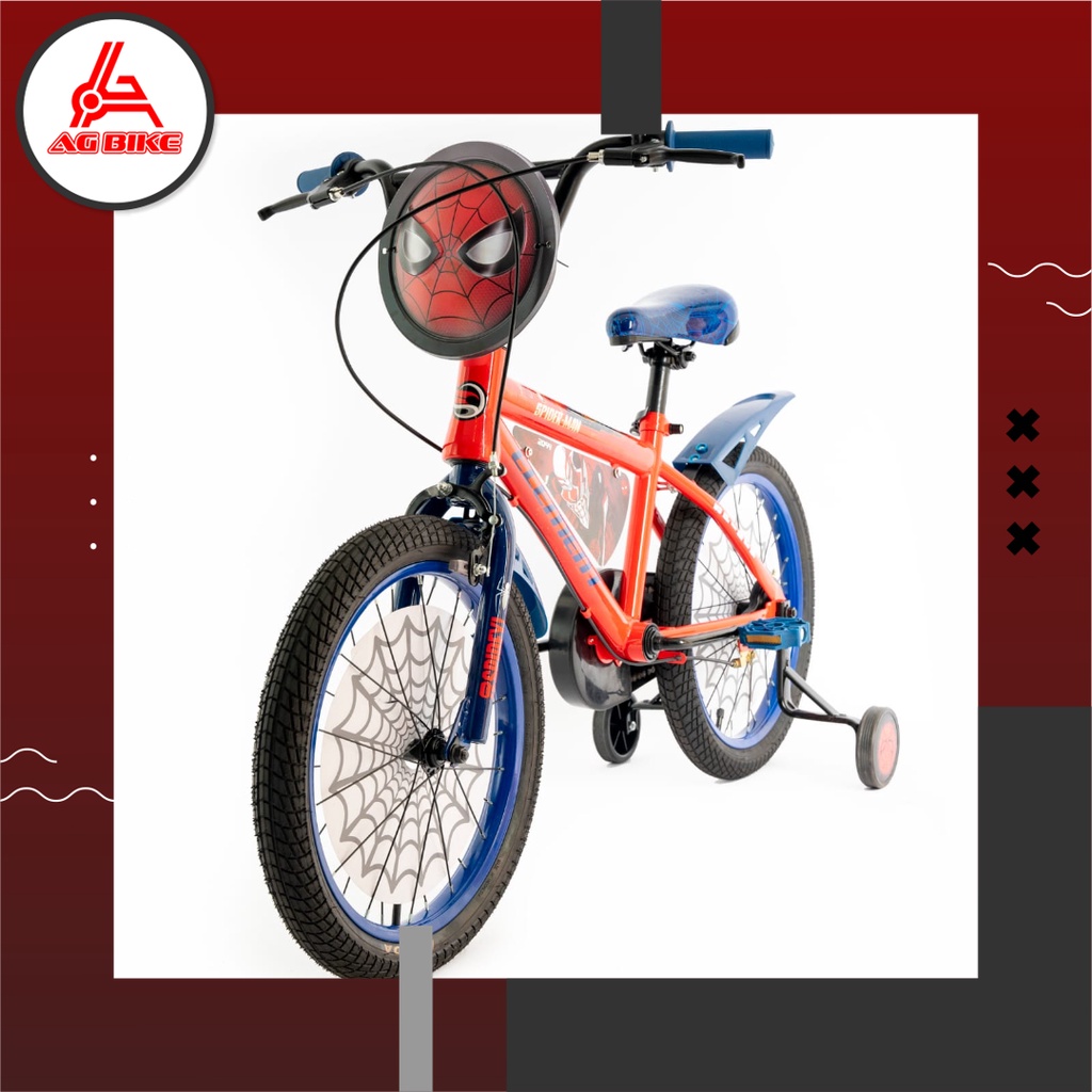 Sepeda Anak BMX 16 Inch ELEMENT Spiderman 5.0