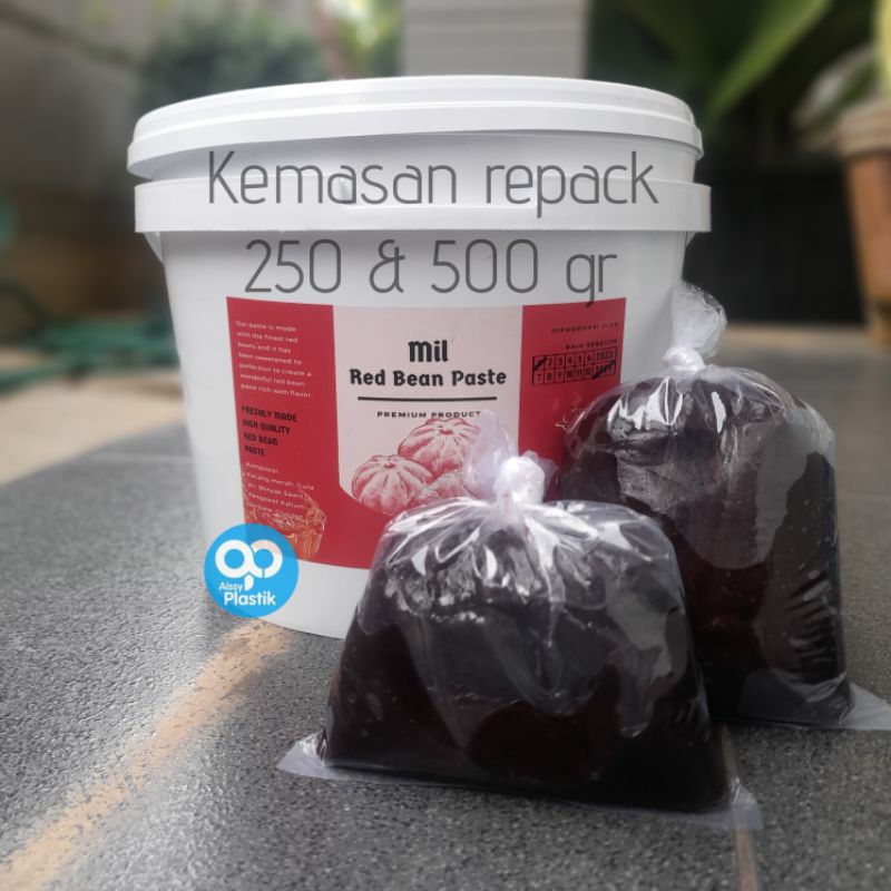 

red bean pasta/selai kacang merah repack 250 & 500 gr