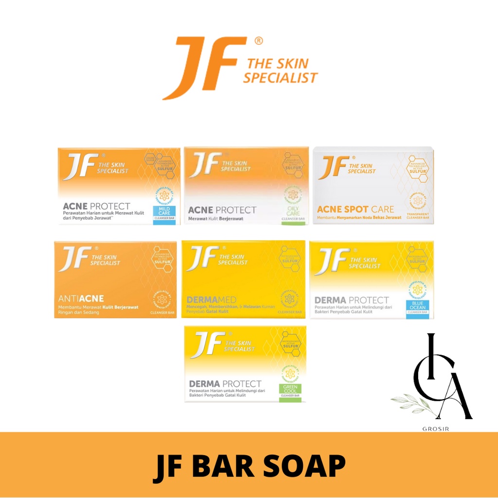 ICA ∞ JF Cleanser Bar Soap | Sabun Batang Anti Bakteri