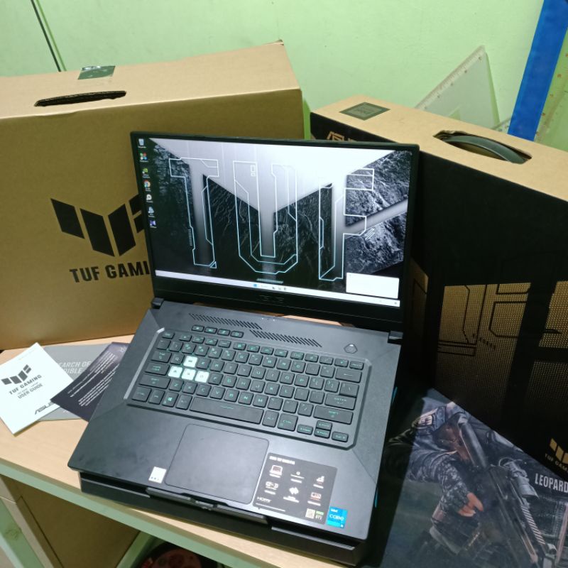 Asus TuF Dash 15 FX516PC Core i5 11300H RAM 16GB SSD 512GB RTX 3050 4GB