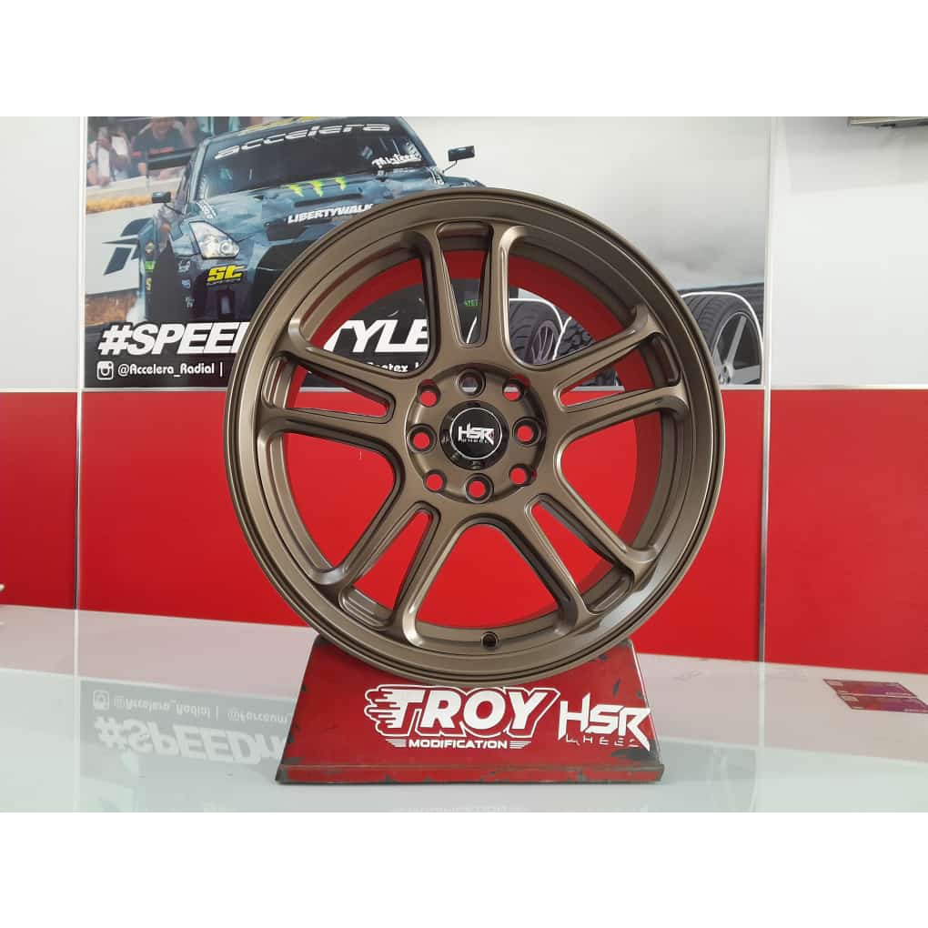 Velg Mobil HSR NX SPO 347 Ring 15 Pelek Mobil Brio,Avanza,Yaris
