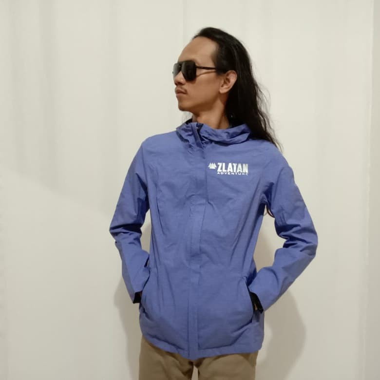 ZLATAN Jaket Harian Zlatan Hyvent 2,5 Layer Hoodie Original Waterproof