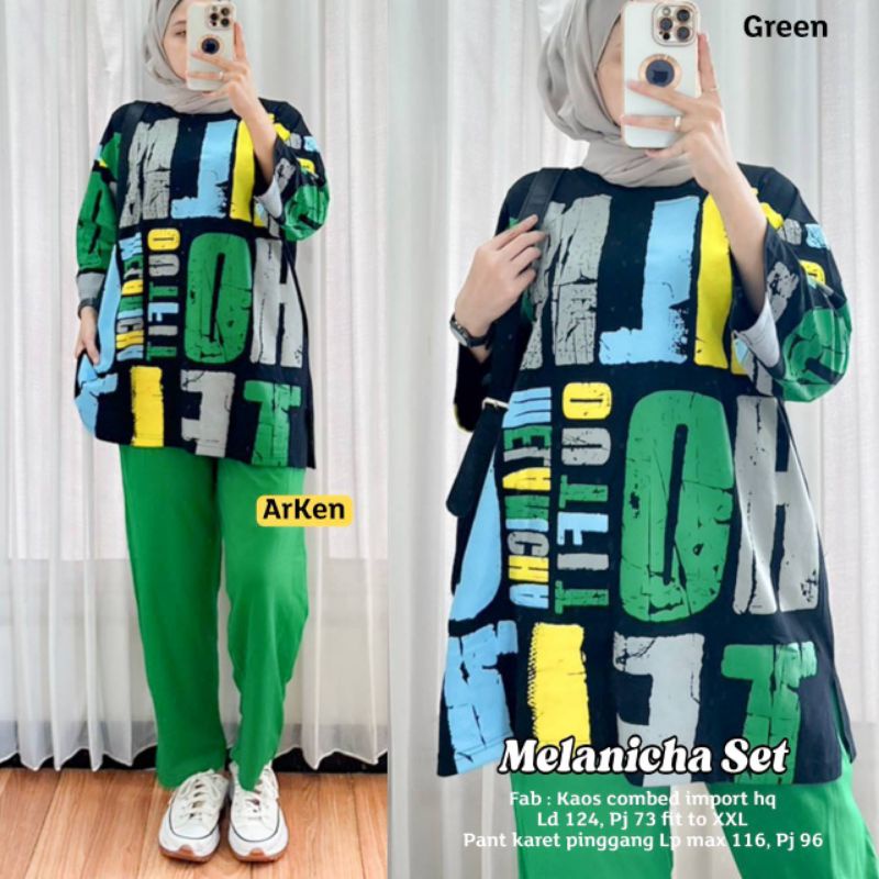 melanicha set by arken