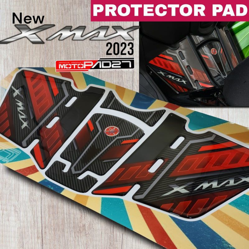 Stiker Resin Xmax 2023 Deckpad New Xmax Sticker Timbul Protector Tankpad Kualitas PREMIUM