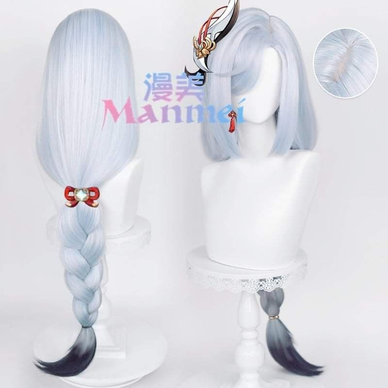 ✨ READY ✨ Manmei - Shenhe Genshin Impact Wig Cosplay