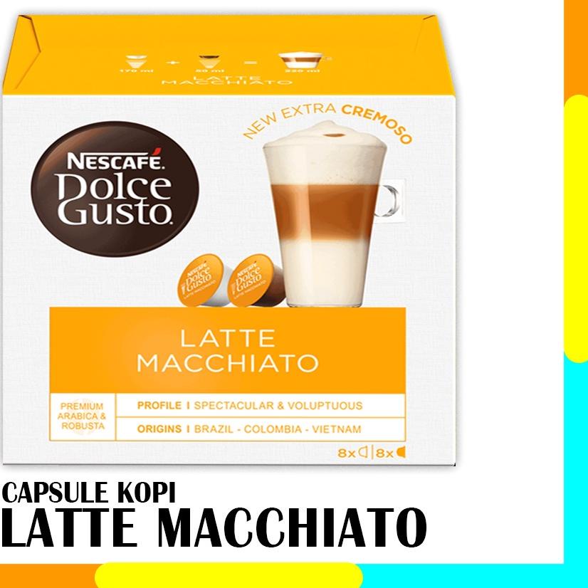 

✾ Capsule NDG Nescafe Dolce Gusto Latte Macchiato 1 Box Original Nestle ❃