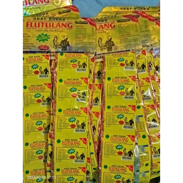 

flu tulang original
