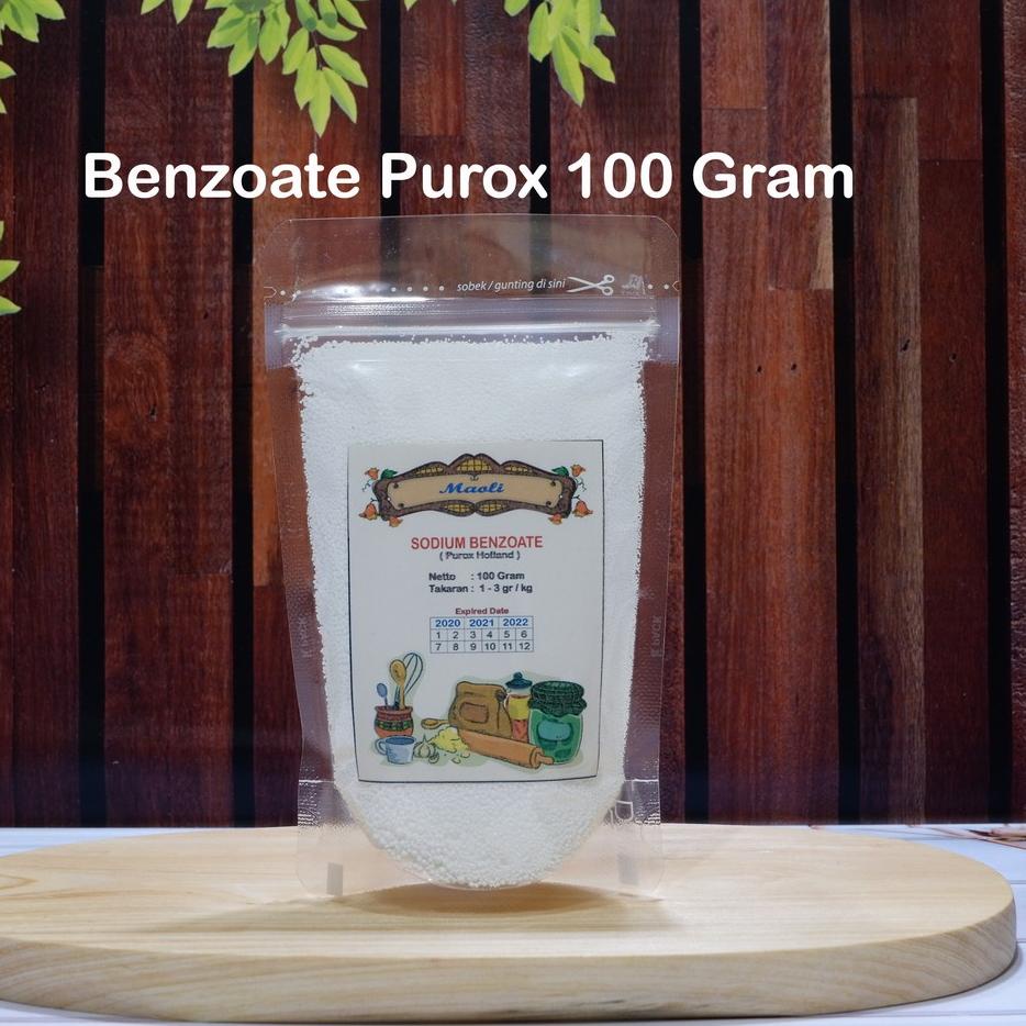 

Super Untung Bahan Pengawet Makanan Food Grade 100 Gram /Sodium Benzoate Purox /Sodium Benzoat Puroxs
