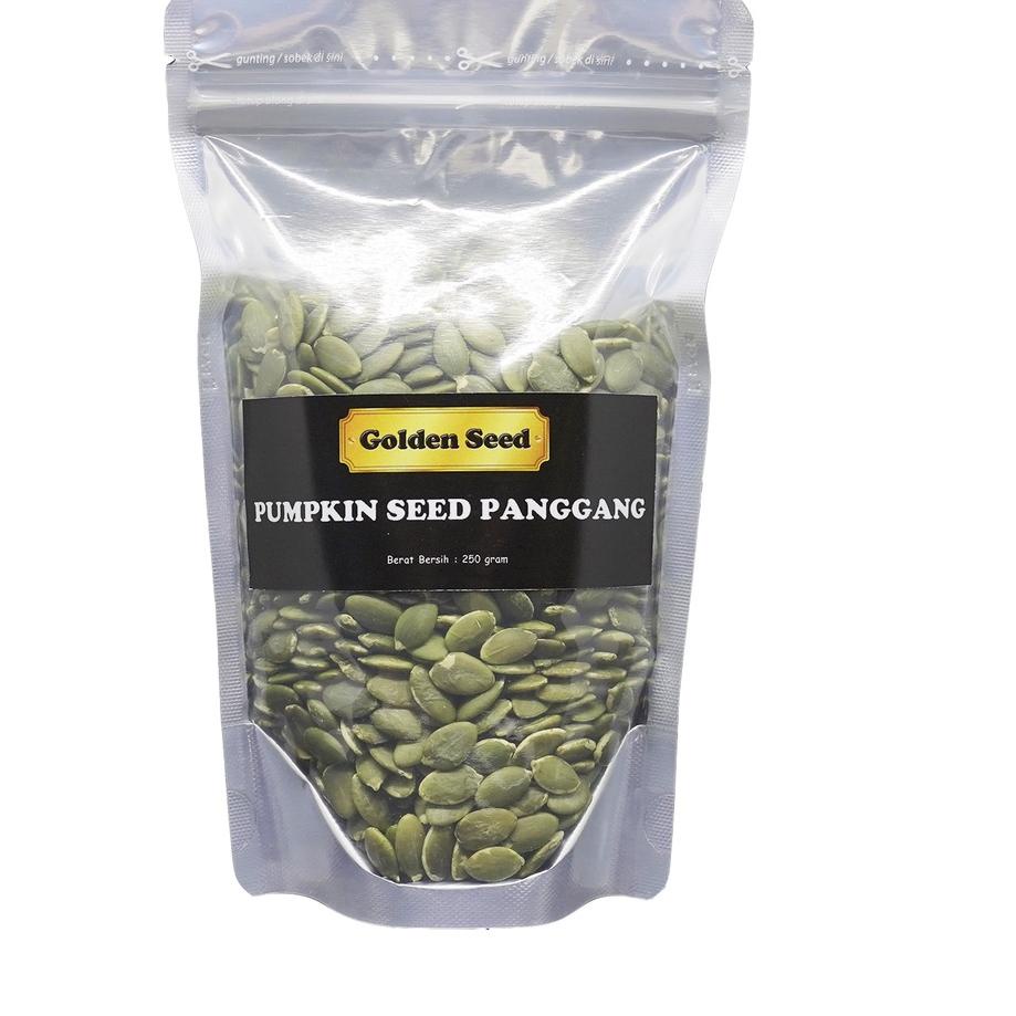 

♕ PUMPKIN SEED PANGGANG 250 GRAM PREMIUM - BIJI LABU ROASTED 250 GR ✵