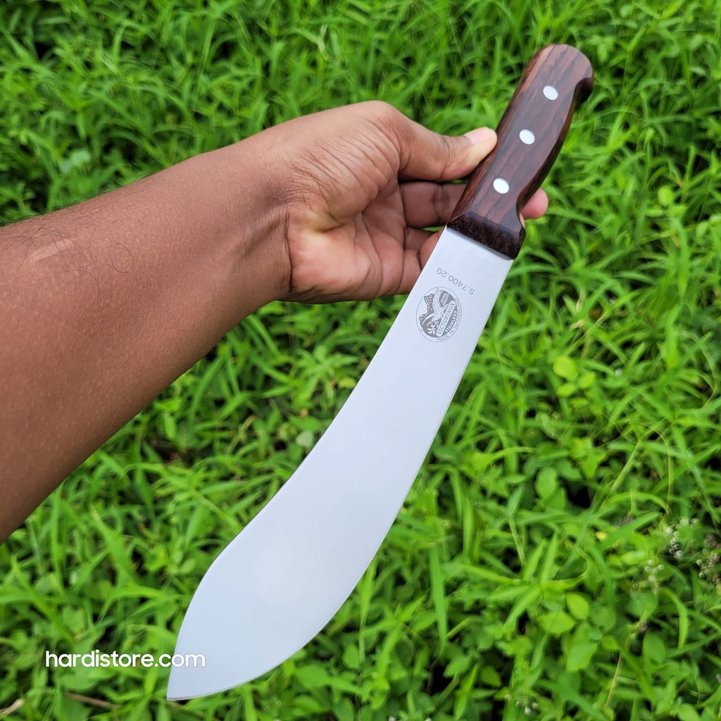 Pisau Sembelih Bullnose 20 cm Victorinox Butcher Knife 5.7400.20 Rosewood (Marking Lawas) Original