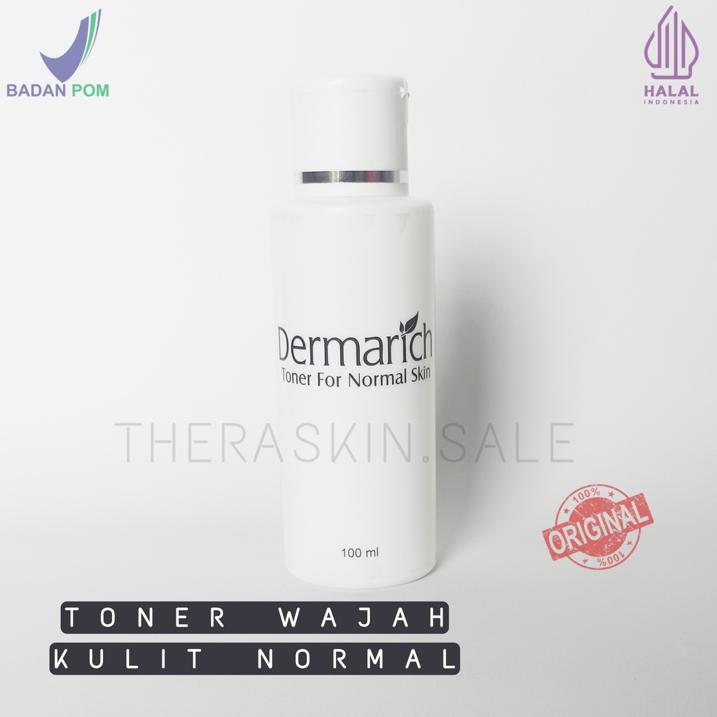Dermarich Toner Normal Pembersih Wajah Antiaging Best seller skincare Promo HArga pabrik Toner terla