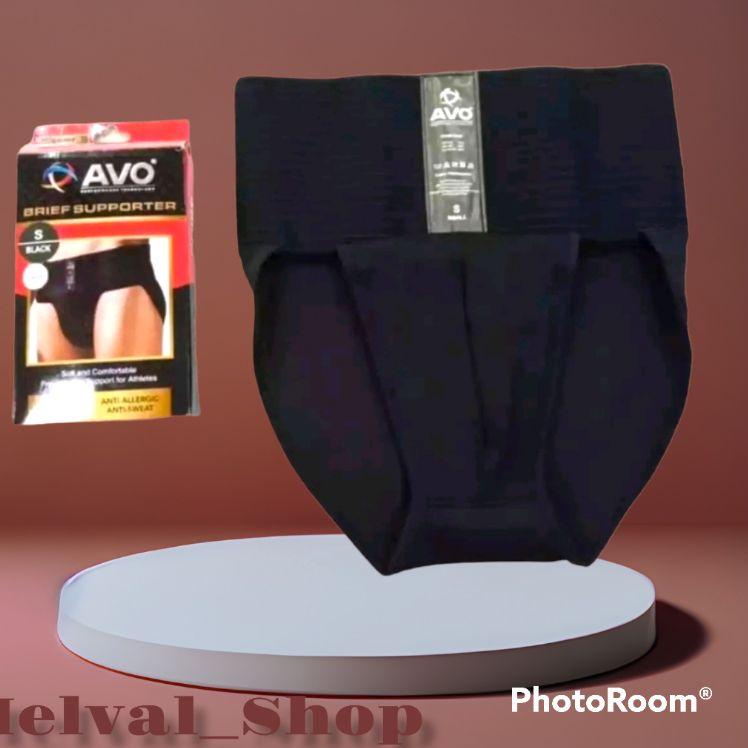 ✸ AVO Brief Supporter / Celana Hernia / Korset Supporter / Celana Dalam Pria ✽