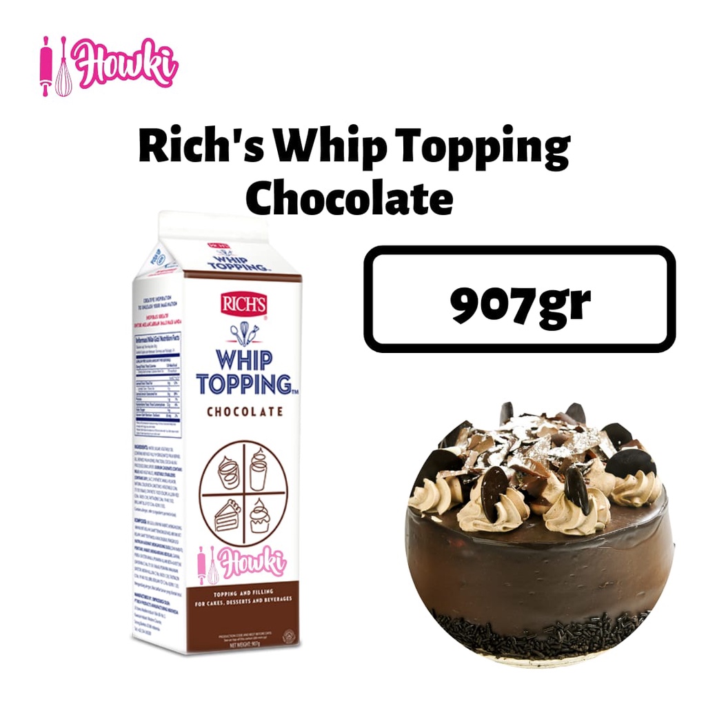 

Rich's Whipping Cream Coklat 907Gr