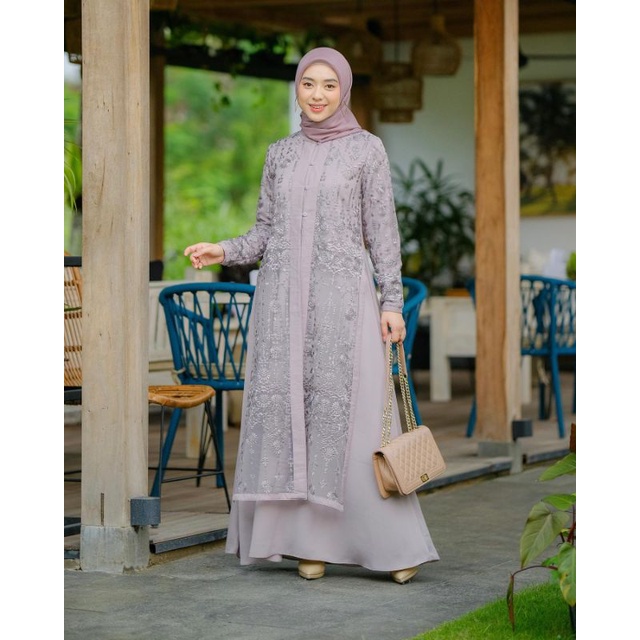QASWA DRESS THISTLE SIZE XL by BBCCOLLECTIONS / BBC