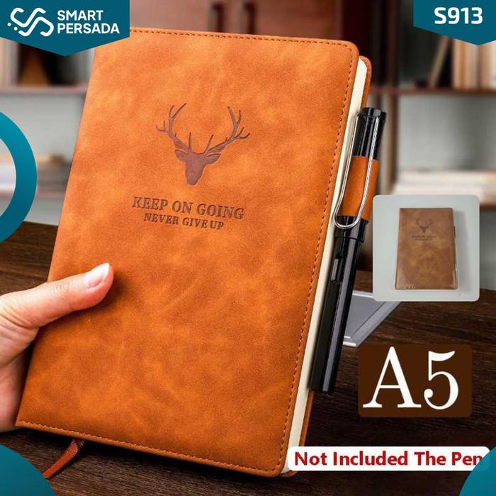 

Terlaris Buku Catatan Agenda Kerja Notebook Binder Kulit Harian Planner A5 1